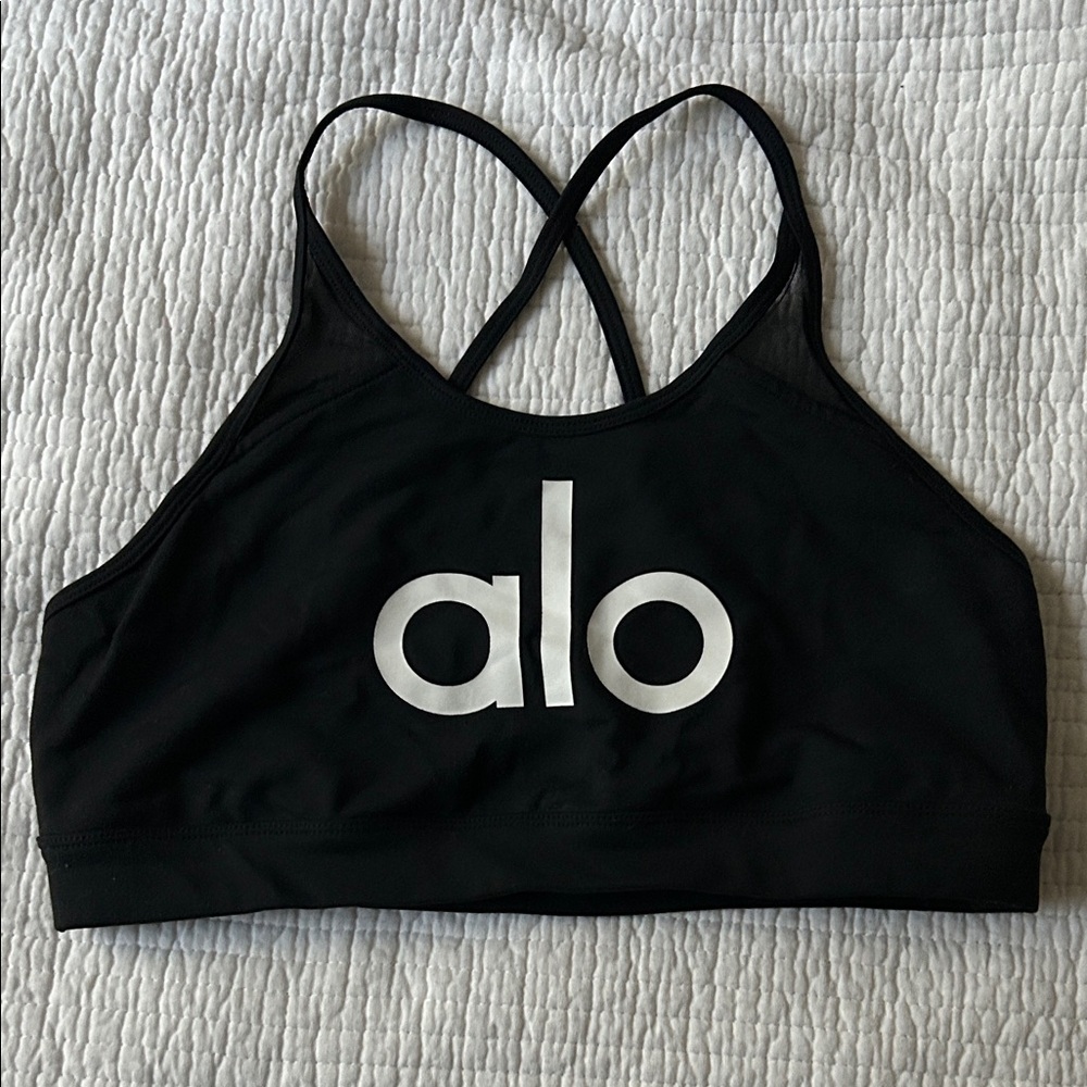 ALO Yoga Black Sports Bra